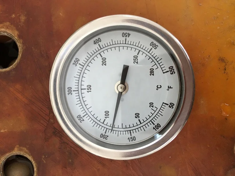 Stainless Steel Capillary Temperature Gauge - Buy Capillary Temperature ...