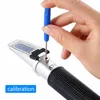 handheld portable refractometer grape refractometers 0-80% brix