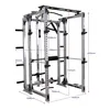 Fitness Bodybuilding Hammer Strength Training Folding Smith Power Rack Machine