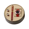 Automatic mechanical watch sets and metal ballpoint pen genuine men's business fashion gift box