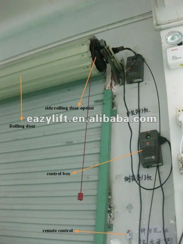 Automatic Roller garage door opener, View door opener, EazyLift Product