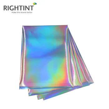 holographic film self adhesive vinyl rolls for printing