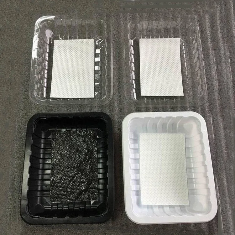 Absorbent Pad Manufacturer Macromolecule  Meat Tray Pad Water Absorbent Pad for Meat