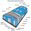 Prefabricated steel structure warehouse building with good quality and competitive price from China manufacturer