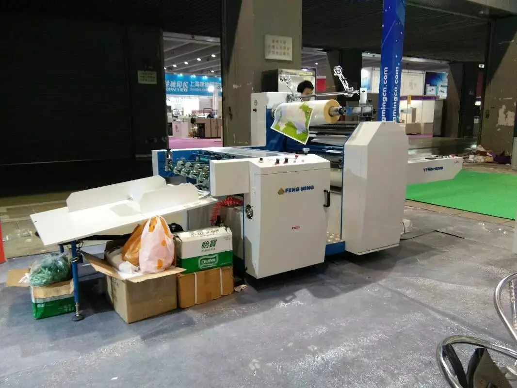 New Model Yfmb 920l Semi Auto Laminating Machine Pneumatic Cutting Bopp