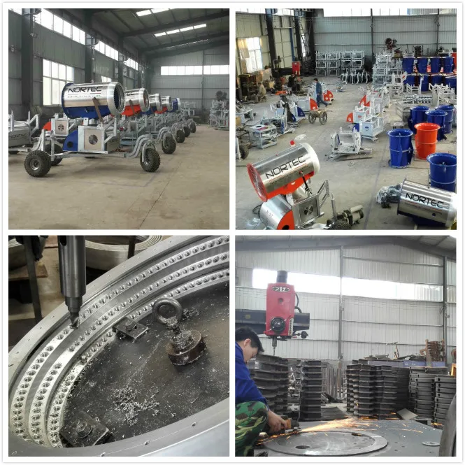 Low Noise Ecofriendly Winter Ski Resort Artificial Snow Making Machine