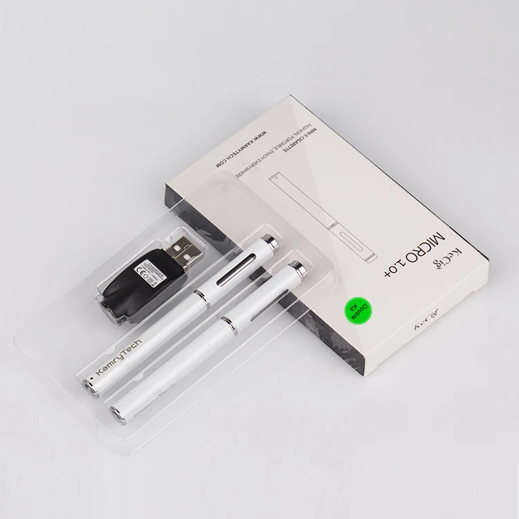kamry e-cigarette micro 1.0  vape pen double kit