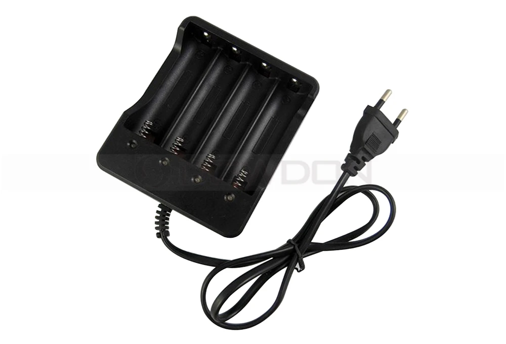 4 Slots Battery Ac Wall Travel Charger 18650 Dc 4.2v 1200ma Liion