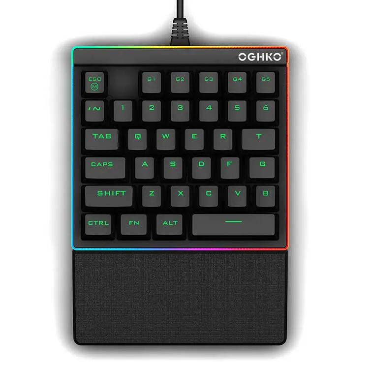 私人工具 k8 迷你多色 rgb 机械键盘 - buy multi-color keycaps