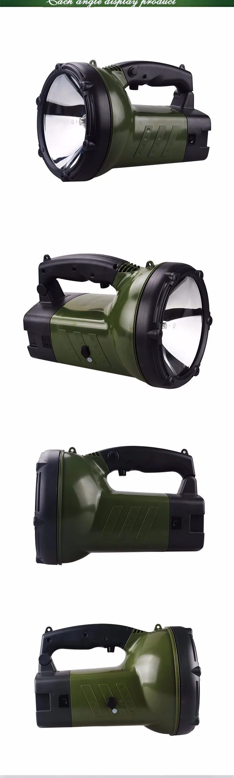 Reflector Portátil Recargable De 100w,Iluminación Halógena Para