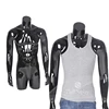 Cheap fashion used bust form cloth stands action half body muscular fiberglass athletic male torso mannequin for sale