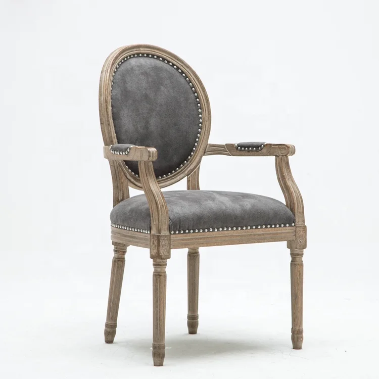 High Quality Wood Design Antique Loui Dinning Room Furniture Vintage