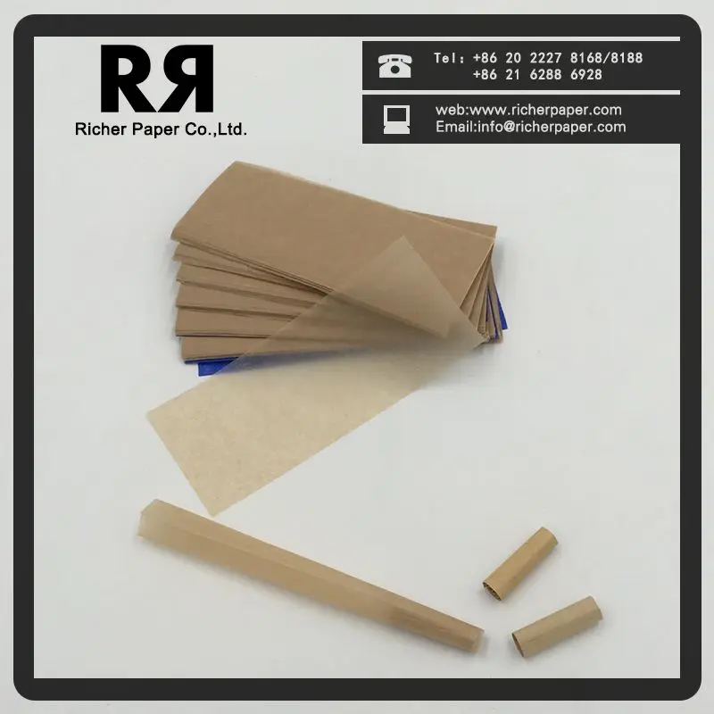 Non-package unbleached Cigarette/Smoking/Tobacco Rolling Papers