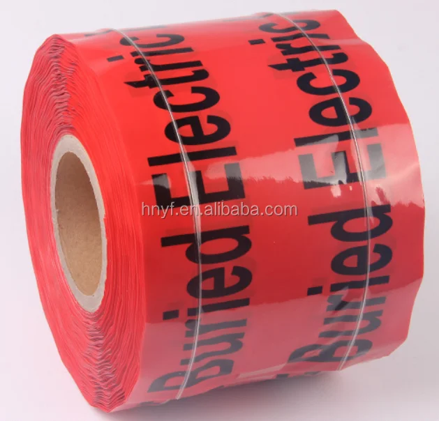 Tracer Wire Stainless Steel Detectable Underground Warning Barrier Tape