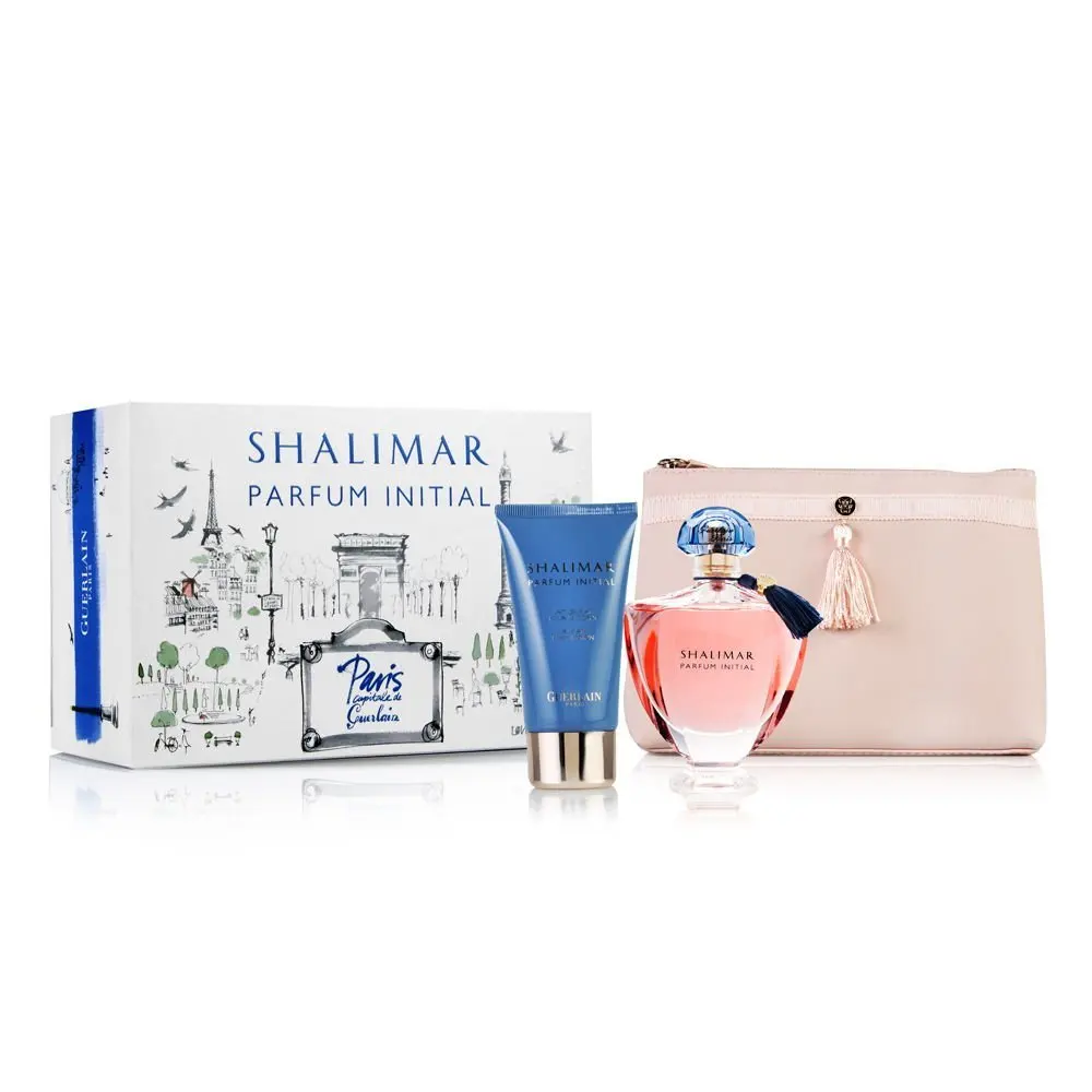 Buy Shalimar Parfum Initial by Guerlain for Women 3 Piece Set Includes: 2.0 oz Eau de Parfum
