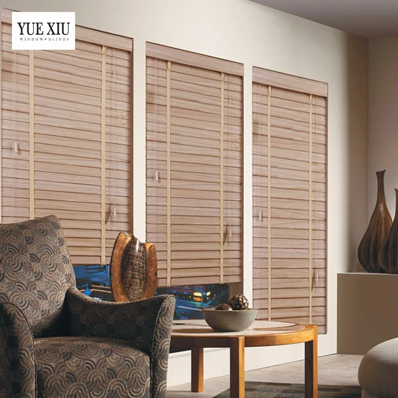 Persianas Clásicas De Madera,Listones De Madera De 50mm,Persianas