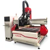 Forsun 1313 Rotary Axis Attached ATC CNC Router with Boring Head for Kitchen Cabinets Making