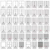 Self-Adhesive Paper A4 Label 12-UP White Sticker Sheet 50 sheets 600 Address Labels 2X6