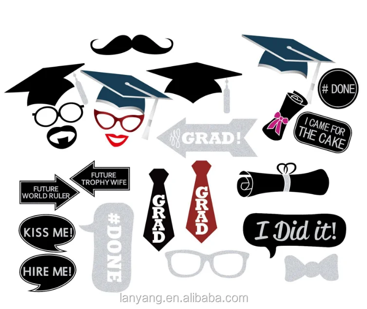 Glitter Graduation Photo Booth Props 24ct Party Supplies Decorations Mortarboards Diplomas Ornaments Buy Glitter Photo Booth Props Party Supplies Decorations Mortarboards Diplomas Ornaments Product On Alibaba Com
