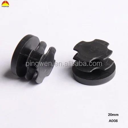 plastic end caps for round tubing