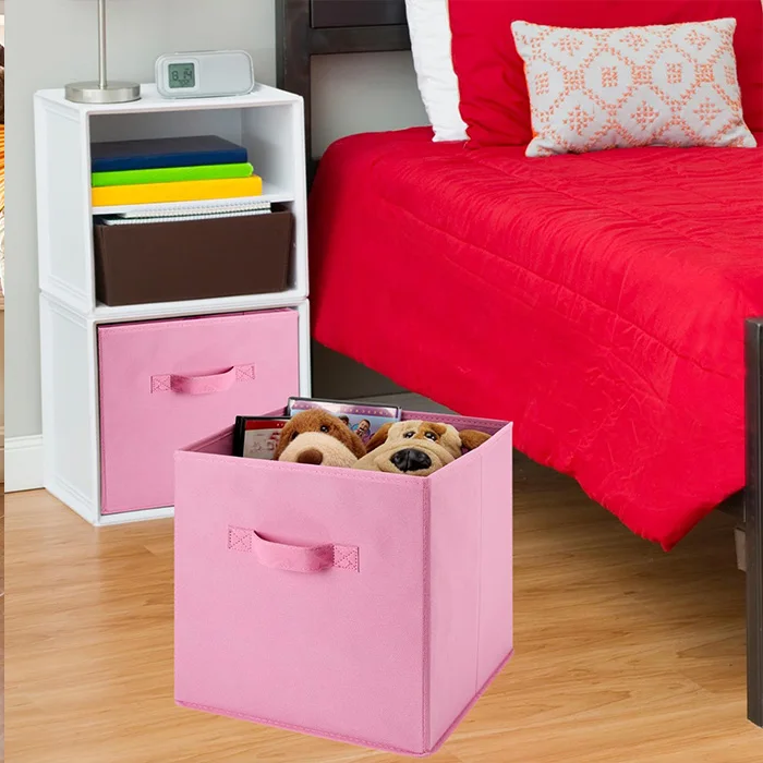 cardboard toy storage boxes