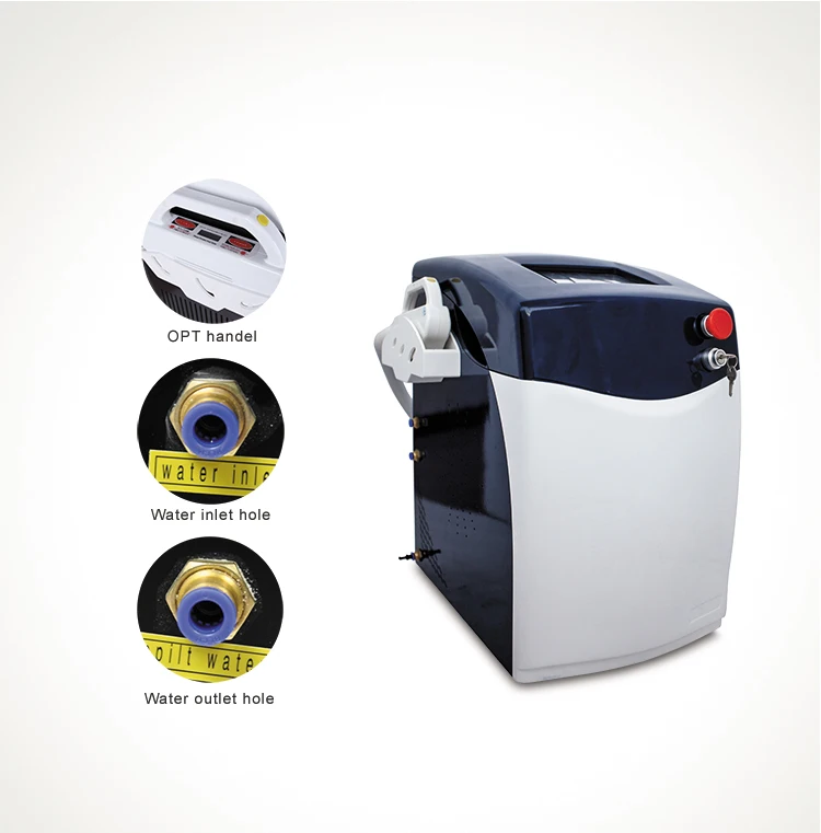 Laser tattoo removal machine/ elight ipl rf nd yag laser/ e-light ipl rf nd yag laser multifunction machine