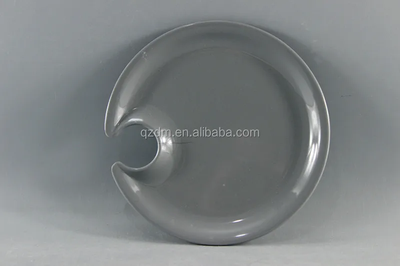 Round Shape Melamine Cocktail Plate
