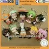 3d Custom shaped keychain/Plastic naruto keychain