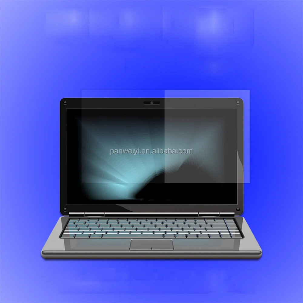 High Clear Glossy 15.6" Tempered Glass Laptop Screen Protector,15 Inch