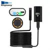 8.5mm Waterproof IP67 Portable Snake Tube WiFi Video Inspection Endoscope Camera with 6 high bright LED lights