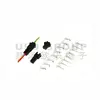 PCB pogo spring loaded connector with 2 contacts for smart watches