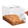 Supermarket Acrylic Bulk Food Box Dry Goods Snack Container Lucite Candy Display Bin Box