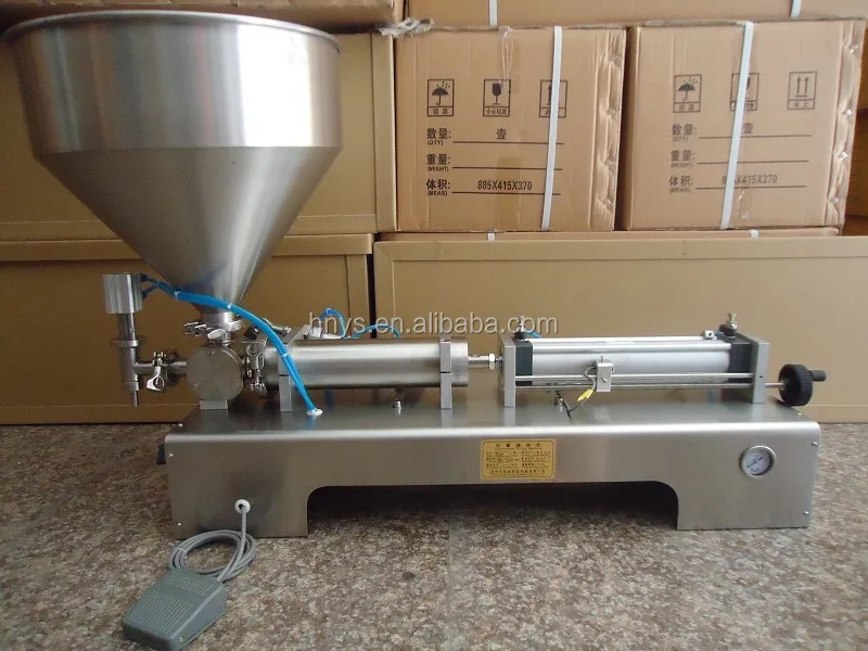 viscous liquid filling machine