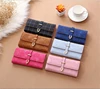 Female luxury long wallets brand wallets designer purse Travel women card holders High quality women Plaid zipper Clutch cheque