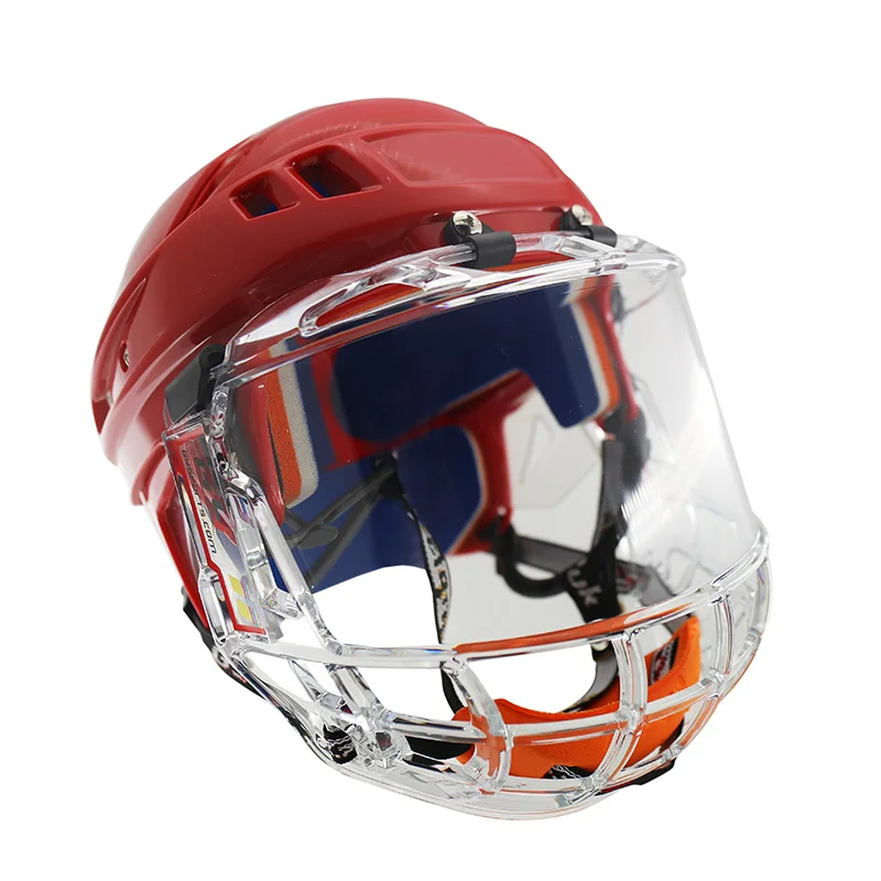 Top Levels Winter Sports Hat Against Ice Hockey Visor Cage Face Shield