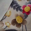 100 polyester big flower pattern print fabric for bedding