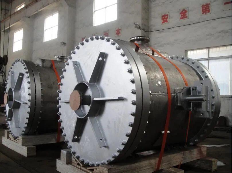 用于热废气的碳钢螺旋热交换器