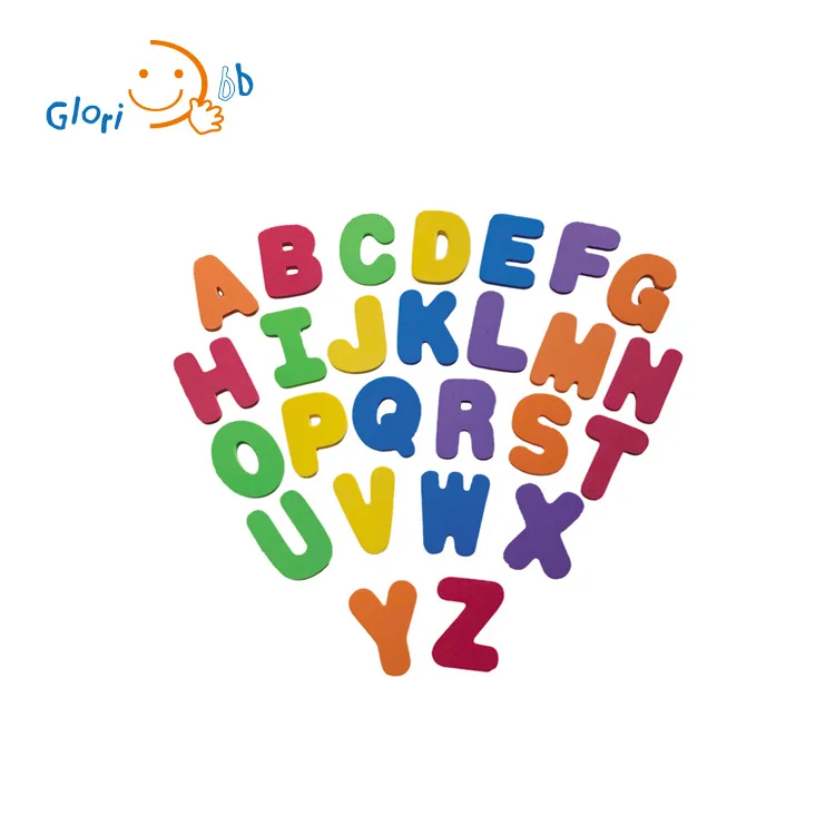 36x Alphabet Letter Arbic Numrals Bath Foam Puzzle Educational Kids Toy Soft HK