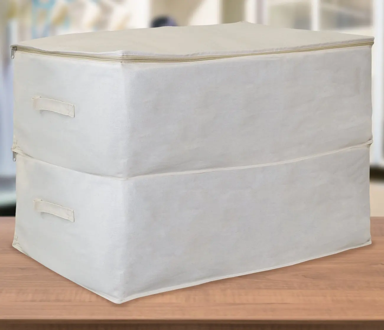 Cotton Canvas Storage Bags Foldable Underbed Storage Bag For Duvet Buy Canvas Storage Bag