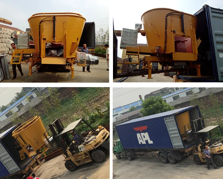 High Efficient Cattle Stationary Tmr Feed Mixer Machine For Sale Buy