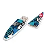 Snowboard usb flash drive ski usb stick skateboard usb pen drive