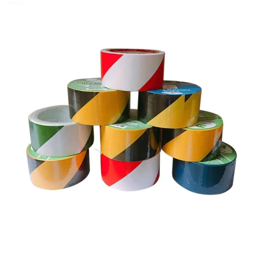 Pvc Floor Warning Adhesive Tape For Ground Marking Specific Areas