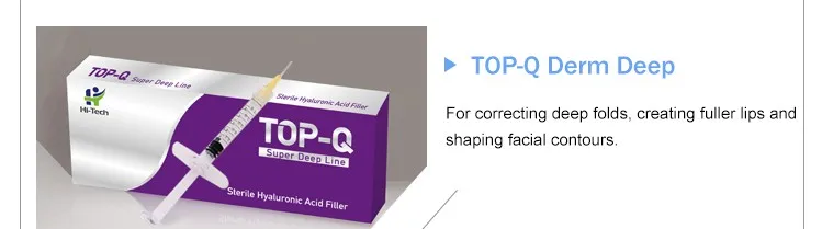 Top-Q super ultra deep line 2ML hyaluronic acid dermal fillers benefits in skin care