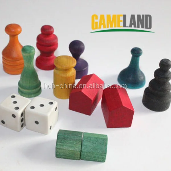 Custom Board Game Token Wooden Board Game Token Wooden Game Pieces