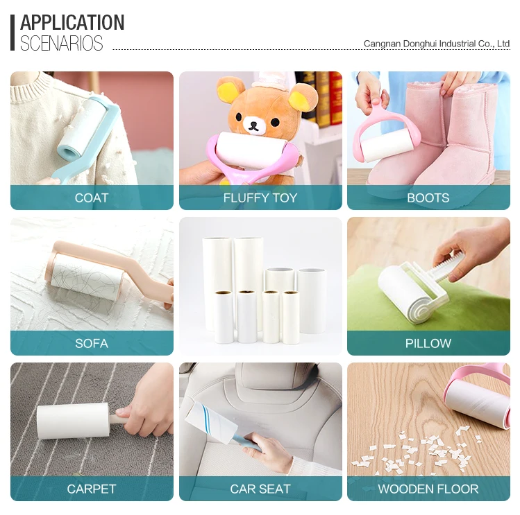 2019 Hot Selling Pet Hair Floor Removable Cleaning Sticky Clothes