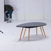 modern wood nesting table set
