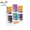 Retail store counter metal wire tea bag display stand
