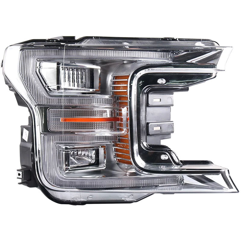2019 Sanvi New Upgrading Ford-F150 2018 2019 Headlight Assembly Bi LED Projector Lens LED DRL Vehicle LED Bulb