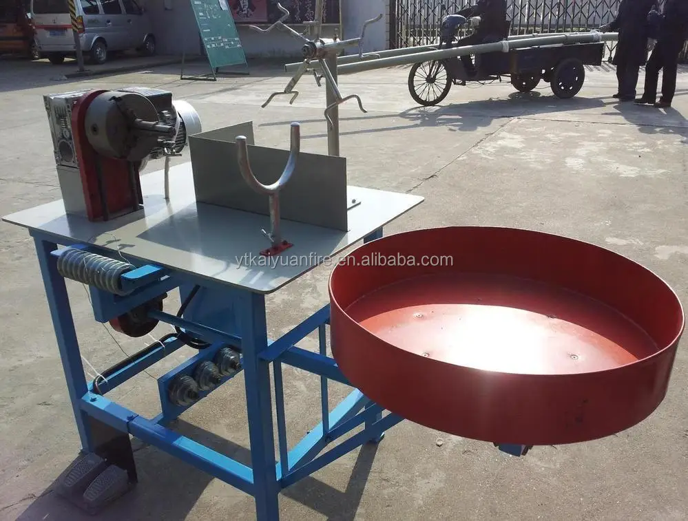 Electric Fire Hose Binding Machine, Wooden