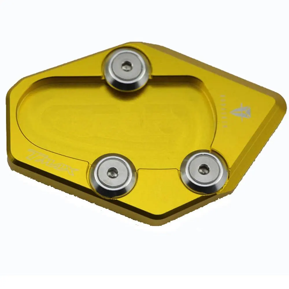PRO-KODASKIN Motorcycle CNC Aluminum Side Stand Enlarge for Yamaha TMAX530 XP530 2015-2016 (Gold)